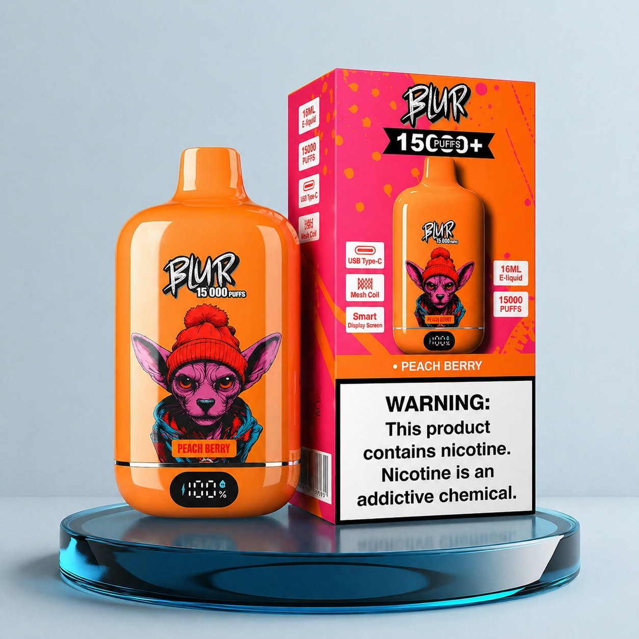 Vape descartável Blur 15000 15K