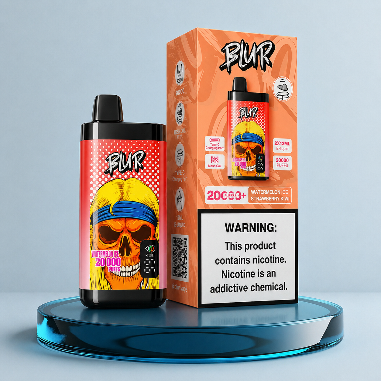 Vape descartável Blur 20000 20K