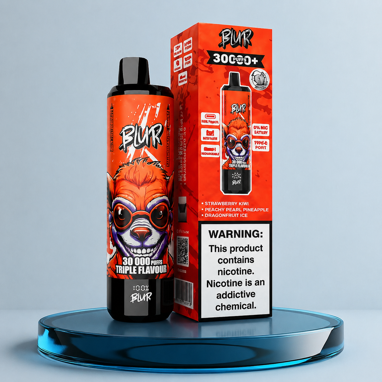 Vape descartável Blur 30000 30K