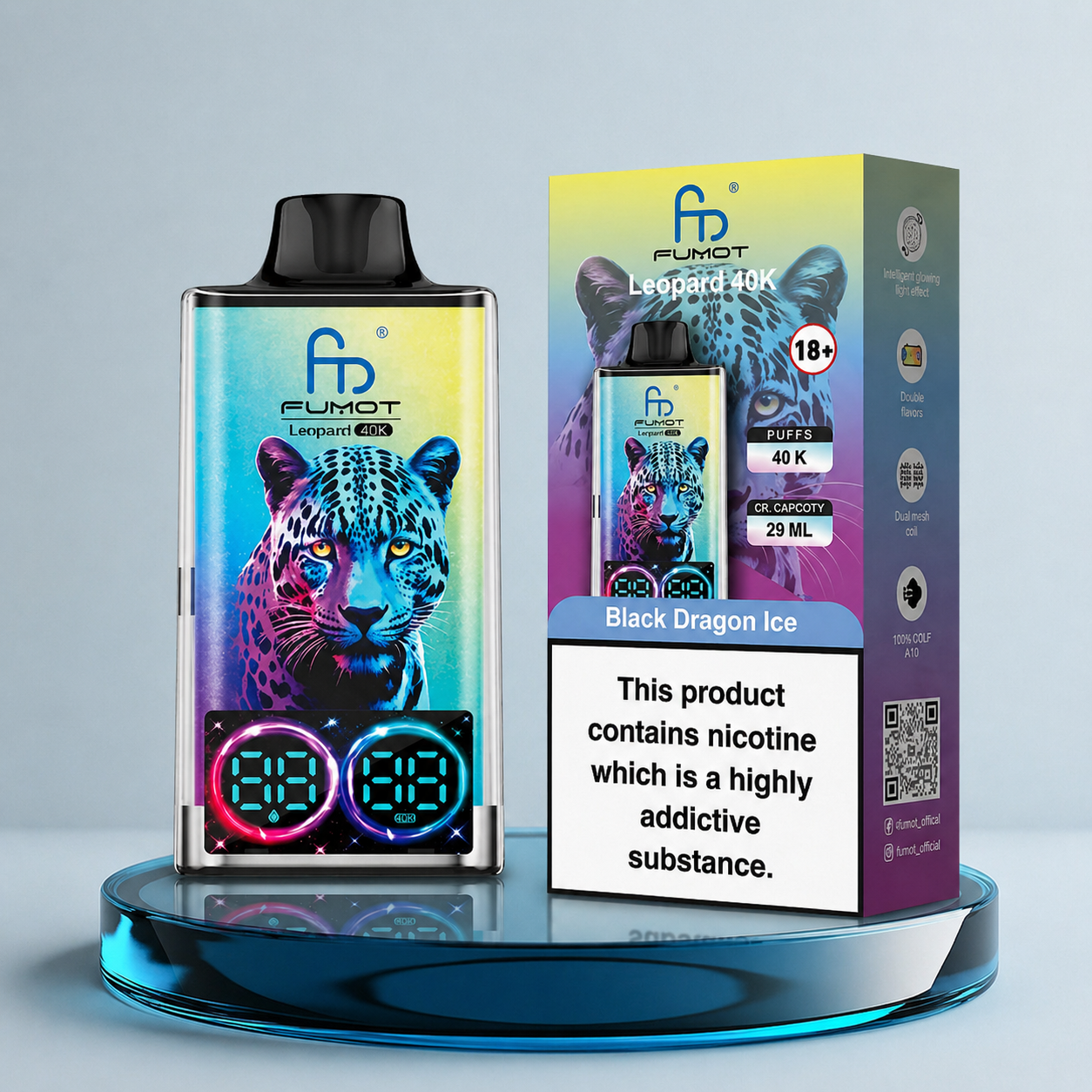 Vape descartável Fumot Leopard 40K