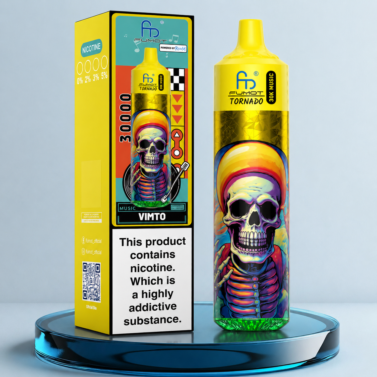 Vape descartável Fumot Tornado 30K