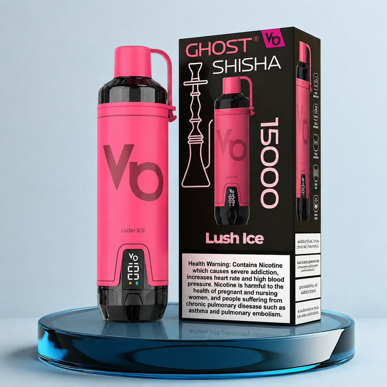 Vape descartável Ghost Shisha Vape 15K