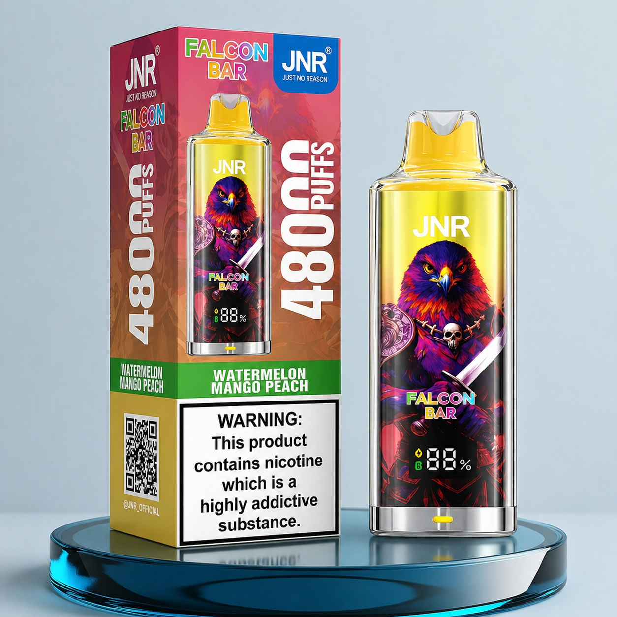 Vape descartável JNR Falcon Bar 48K