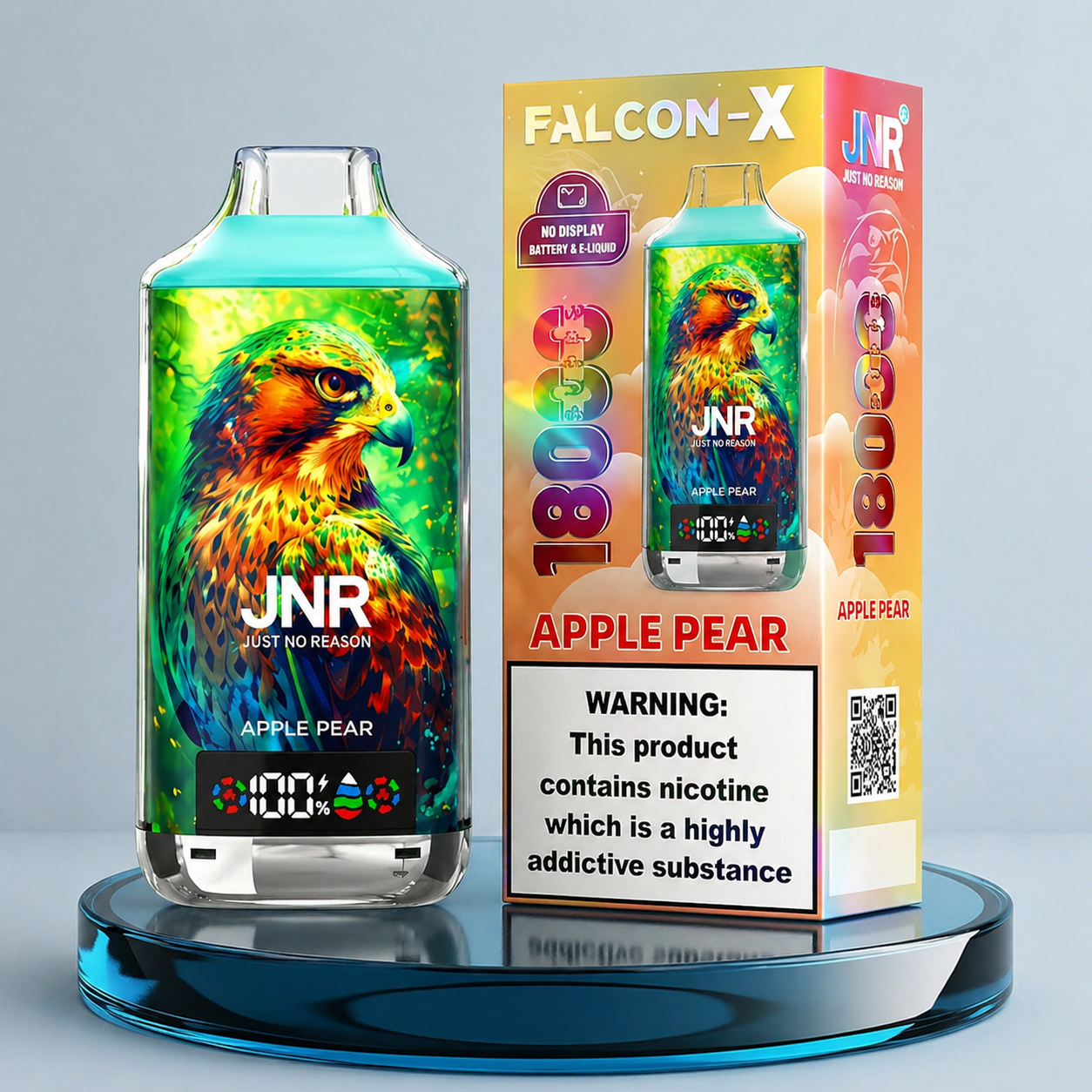Vape descartável JNR Falcon X 18K