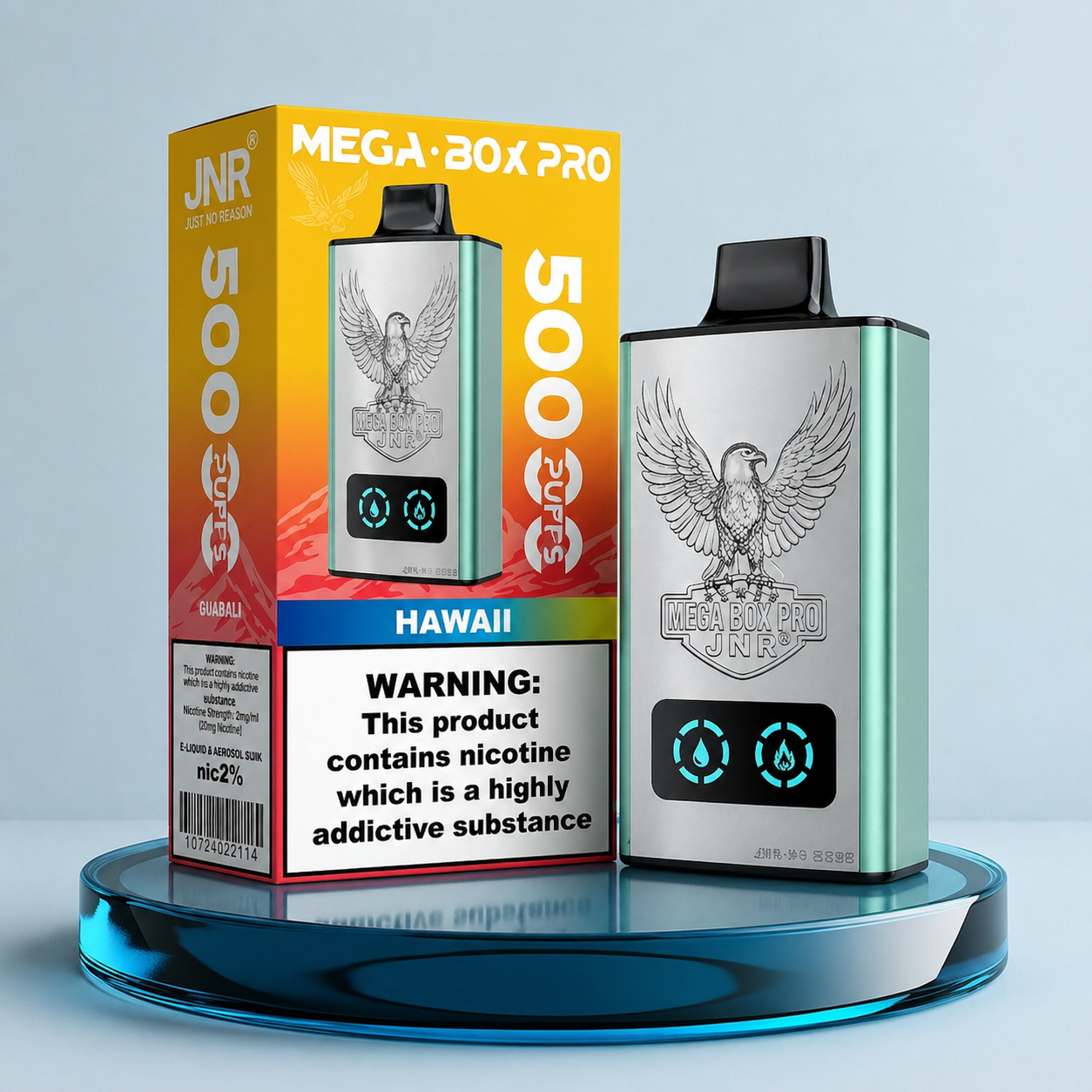 Vape descartável JNR Mega Box Pro 50K