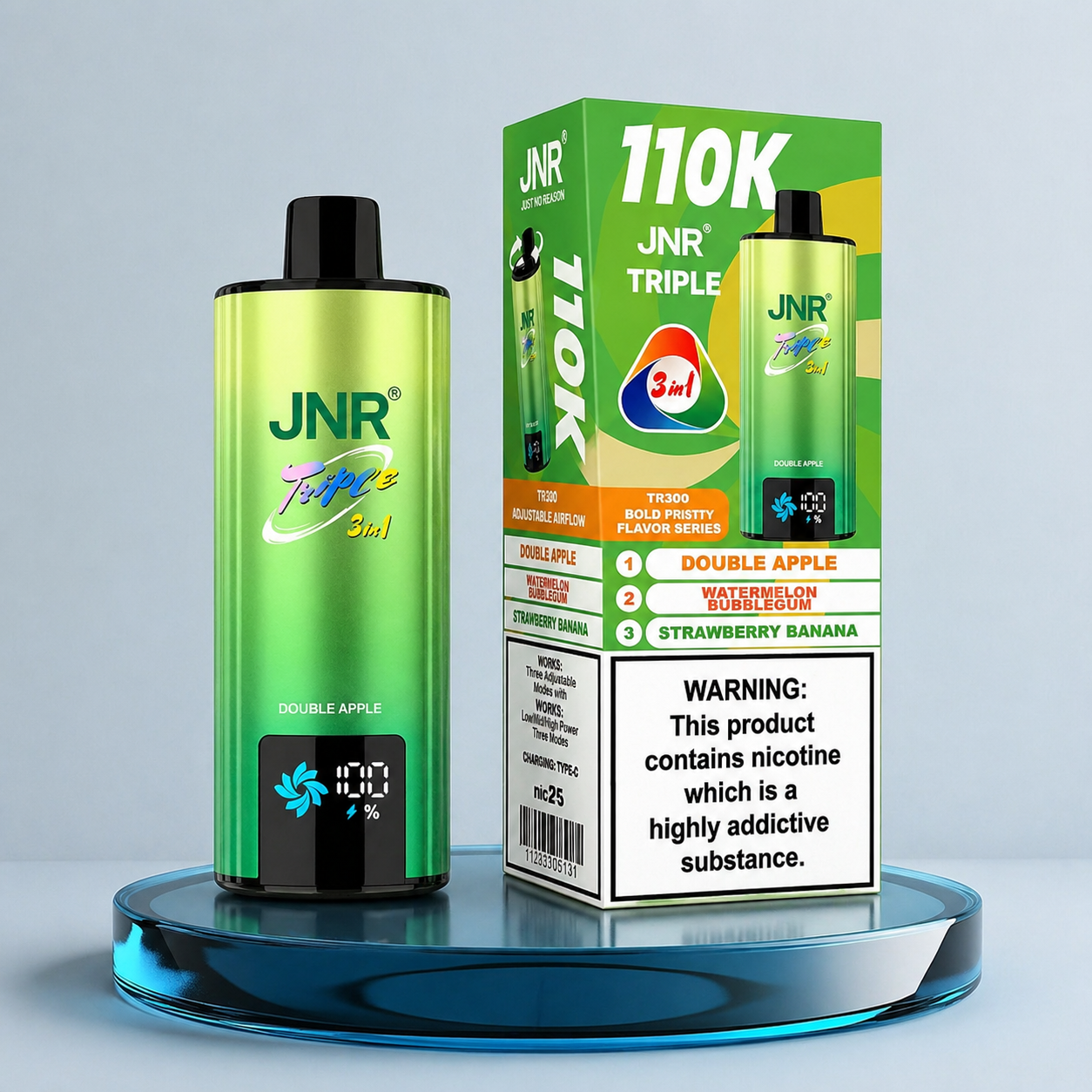 Vape descartável JNR Triple 110K