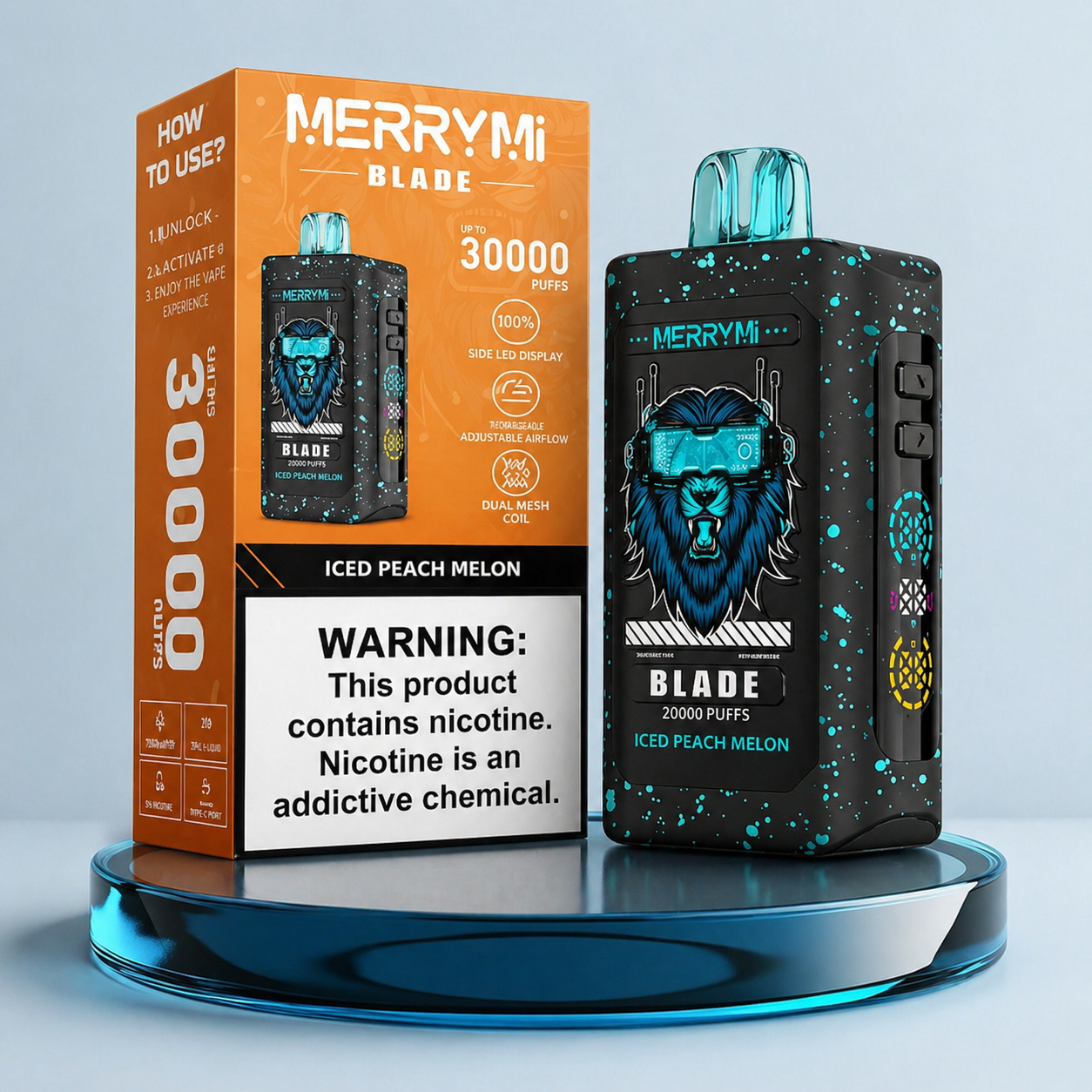 Vape descartável MerryMi Blade 30K