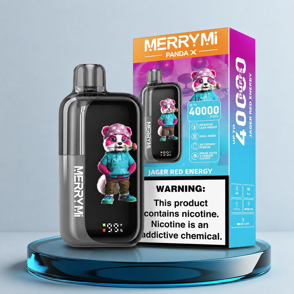 Vape descartável MerryMi Panda X 40K
